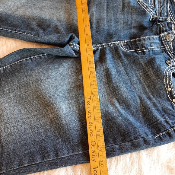 Earl Jean blue denim wide leg Size 10 - Picture 8 of 10